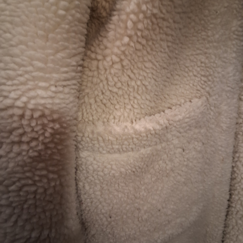 Zara Cream Sherpa Jacket - Picture 3 of 9